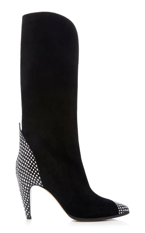 Givenchy show python boots